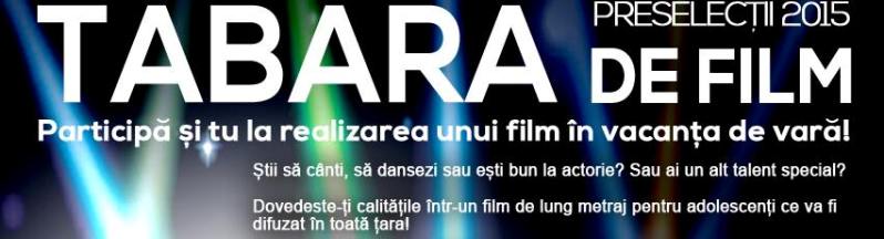Preselecţiile pentru Tabăra de Film ajung săptămâna viitoare la Tîrgu-Mureş Preselecţiile pentru Tabăra de Film ajung săptămâna viitoare la Tîrgu-Mureş