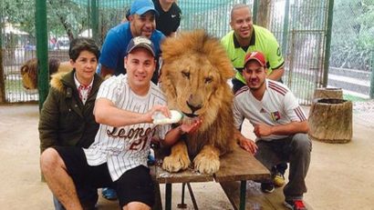 „Selfie” cu animalele de la Zoo