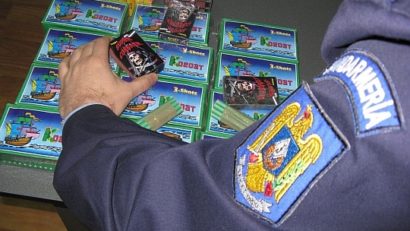 Polițiștii brașoveni, cu ochii pe artificii