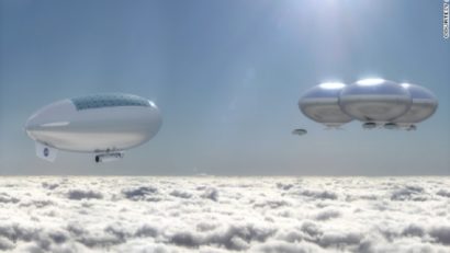 Oraş plutitor deasupra planetei Venus