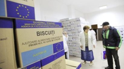 Peste 40% din pachetele cu alimente europene au fost distribuite în Mureş