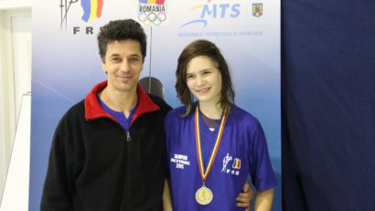Târgumureşeanca Schlier Zsuzsa, campioană naţională la spadă