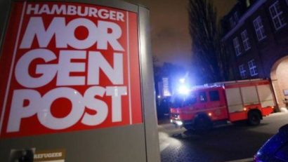 Incendiu la sediul unei publicaţii din Hamburg