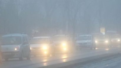 Atenţionare de ceaţă în cinci judeţe din Oltenia