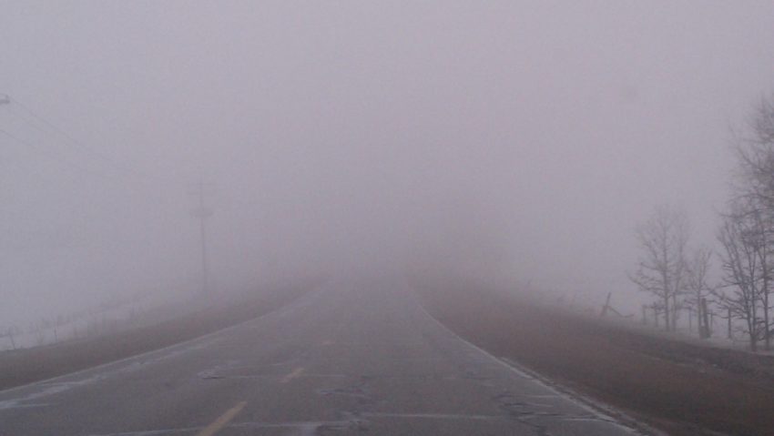 Avertizare de ceaţă în judeţe din sud-est şi vest Avertizare de ceaţă în judeţe din sud-est şi vest
