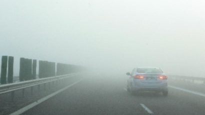 Cod Galben de ceaţă în opt judeţe din Transilvania