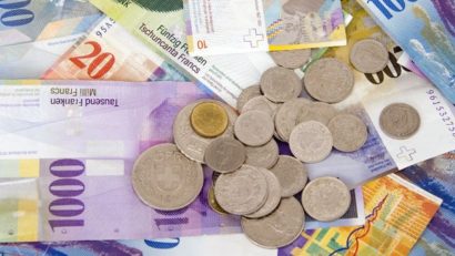 Record absolut pentru francul elveţian!