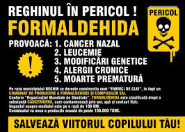 Reghinul, alături de locuitorii Sebeşului, în tentativa de a opri poluarea cu formaldehidă