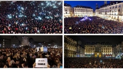 Marşuri de solidaritate sunt organizate în această după-amiază în întreaga Europă