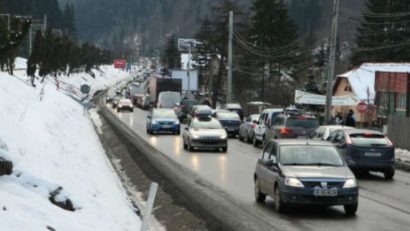 Traficul rutier s-a mai intensificat