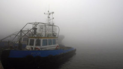 Porturile maritime sunt închise din cauza ceţii dense