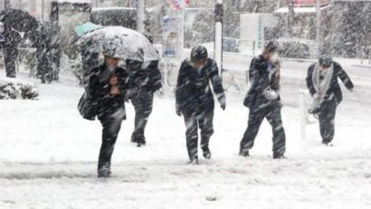 Cod galben de ninsori şi viscol în sudul ţării