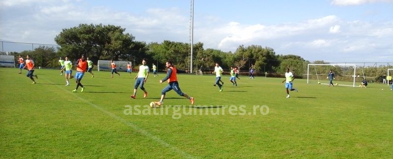 ASA Tg.Mureş a suferit prima înfrângere în cantonamentul din Turcia ASA Tg.Mureş a suferit prima înfrângere în cantonamentul din Turcia