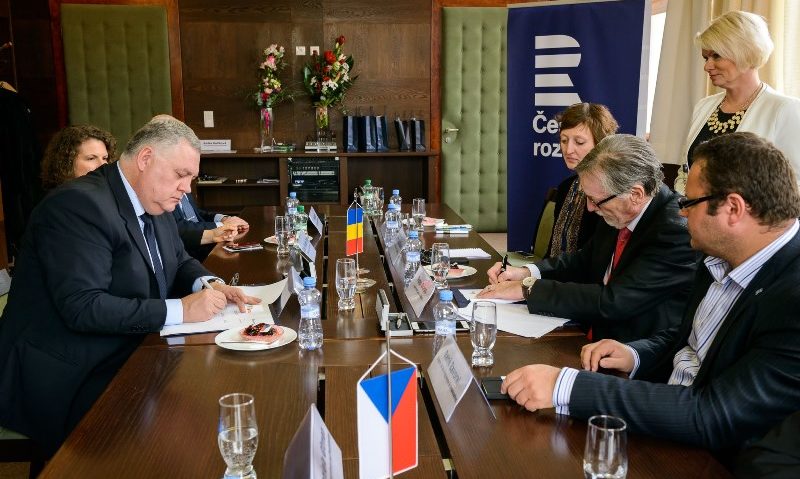 Acord de colaborare bilaterală între Radio România şi Radio Cehia