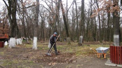 La Tîrgu-Mureș a început curăţenia de primăvară