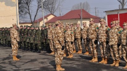 Un nou contingent de militari români pleacă în Afganistan