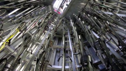 Japonia: Concept futurist de parcare subterană pentru biciclete