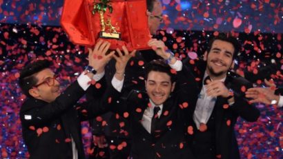” Leul de aur” a fost câştigat la Sanremo de grupul Il Volo, cu piesa „Grande amore”