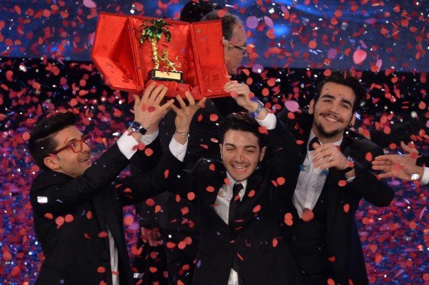 ” Leul de aur” a fost câştigat la Sanremo de grupul Il Volo, cu piesa „Grande amore” ” Leul de aur” a fost câştigat la Sanremo de grupul Il Volo, cu piesa „Grande amore”