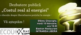 Liberalizarea preţului energiei- prilej de dezbatere şi în Covasna