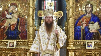 Noul episcop al Covasnei şi Harghitei, Andrei Moldovan, a fost întronizat azi