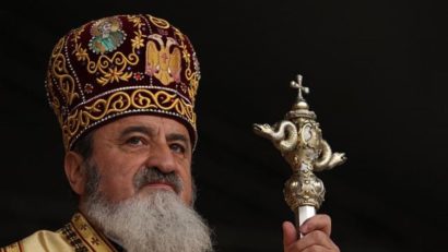 Liturghia arhierească, prilejuită de sărbătoarea Întâmpinării Domnului, la Mănăstirea “Schimbarea la Faţă”, din localitatea Sita Buzăului