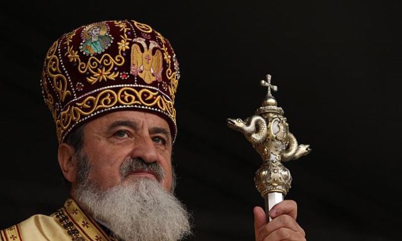 Liturghia arhierească, prilejuită de sărbătoarea Întâmpinării Domnului, la Mănăstirea “Schimbarea la Faţă”, din localitatea Sita Buzăului