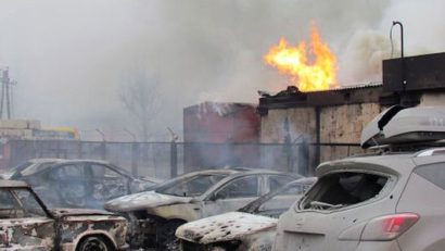 Război în toată regula la Mariupol