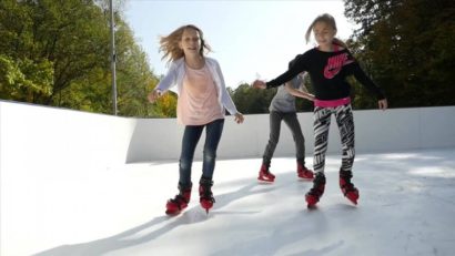 Patinoarul din Reghin şi-a închis azi porţile
