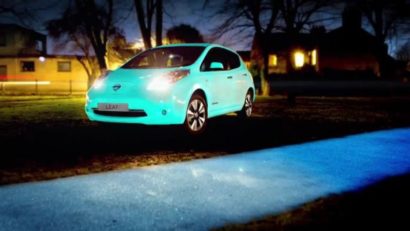(VIDEO) Nissan lansează prima maşină-licurici