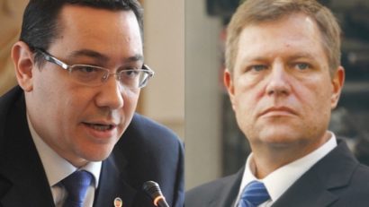Klaus Iohannis cere din nou demisia lui Victor Ponta