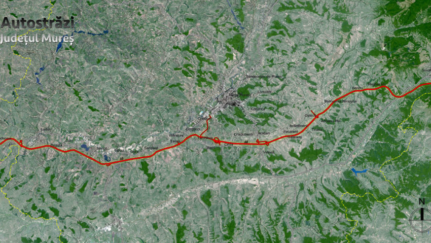 Autostrada până la Câmpia Turzii și șoseaua de centură a Tîrgu Mureșului- cele mai viabile proiecte ale județului Mures Autostrada până la Câmpia Turzii și șoseaua de centură a Tîrgu Mureșului- cele mai viabile proiecte ale județului Mures