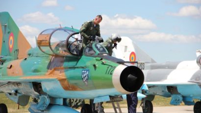 La baza aeriană Câmpia Turzii a început astăzi un exerciţiu comun româno-american