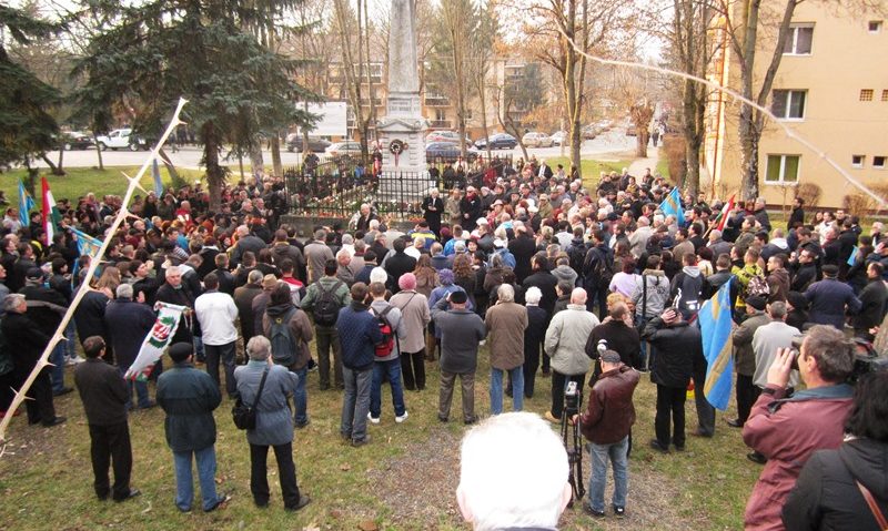 Comemorare de Ziua Libertății Secuiești la Tîrgu-Mureș Comemorare de Ziua Libertății Secuiești la Tîrgu-Mureș