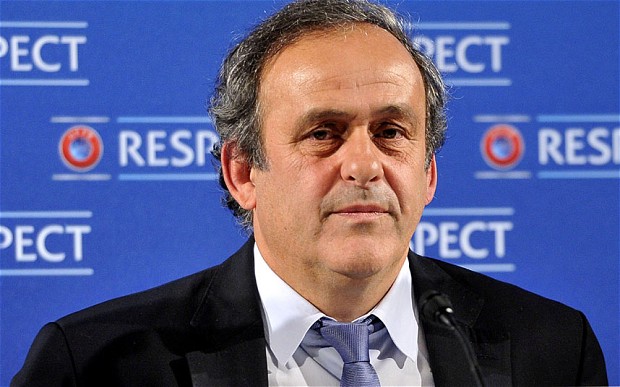 Michel Platini, reales preşedinte al UEFA