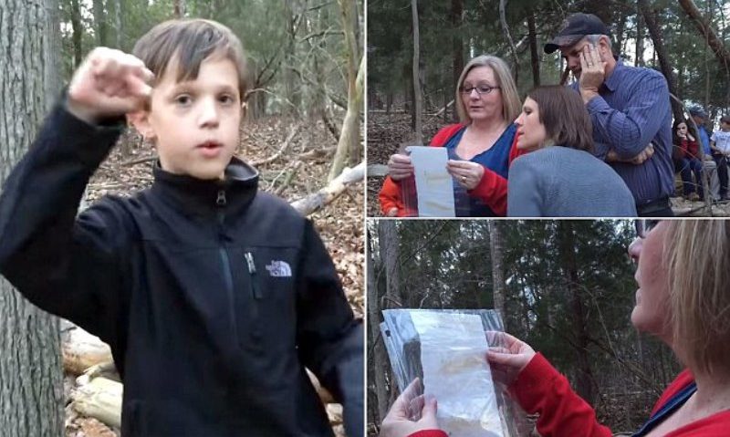 Descoperire ca în filme făcută de un băieţel în lacul din care pescuia Descoperire ca în filme făcută de un băieţel în lacul din care pescuia