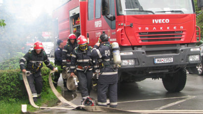 Simulare de incendiu la Teatrul Național din Tîrgu-Mureș