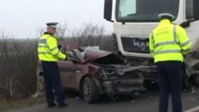 Protest în Arad, la locul unui recent accident rutier