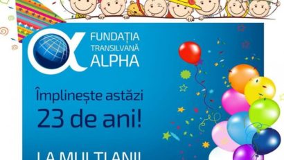 Fundaţia Alpha Transilvană din Tîrgu-Mureş a împlinit 23 de ani