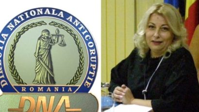 Preşedinta Tribunalului Olt a fost reţinută pentru 24 de ore