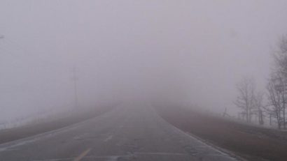 Cod galben de ceaţă în judeţe din Oltenia, Muntenia şi Transilvania, până la ora 10,00