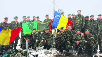 Batalionul 22 Vânători de Munte „Cireşoaia” din Sfântu Gheorghe aniversează astazi 75 de ani de la înfiinţare