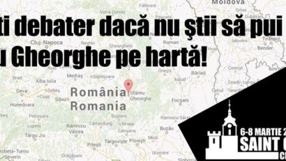 Vineri începe la Sf.Gheorghe cea mai mare competiţie de dezbateri şi oratorile pentru liceeni