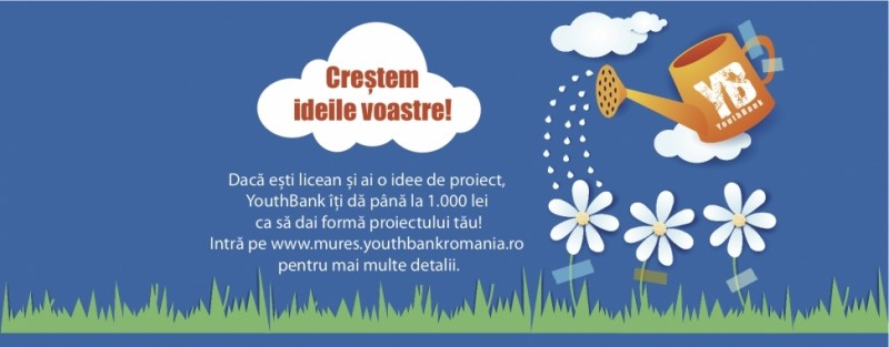 S-a lansat concursul de finanțare YouthBank Mureș pe acest an S-a lansat concursul de finanțare YouthBank Mureș pe acest an