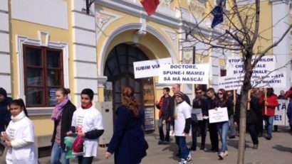 Ediția a 4-a a Marșului pentru viață, la Tîrgu-Mureș