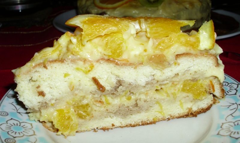 Ceva dulce de 8 Martie: Tort cu portocale Ceva dulce de 8 Martie: Tort cu portocale