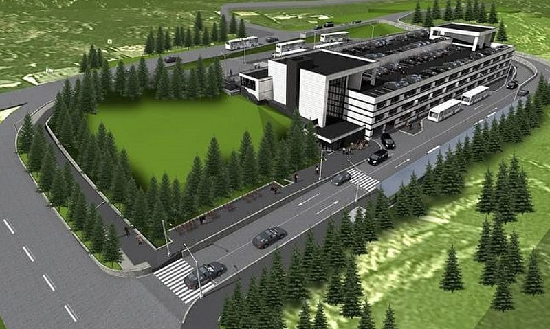Se redeschide șantierul parcării din Poiana Brașov Se redeschide șantierul parcării din Poiana Brașov