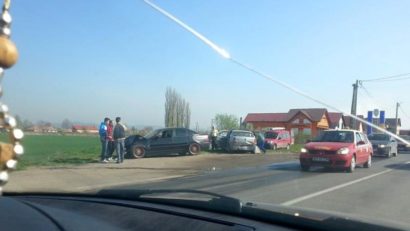 Accident cu un rănit în Cristești