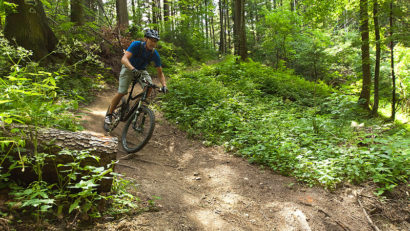 Bike Park Postăvarul, în Poiana Brașov
