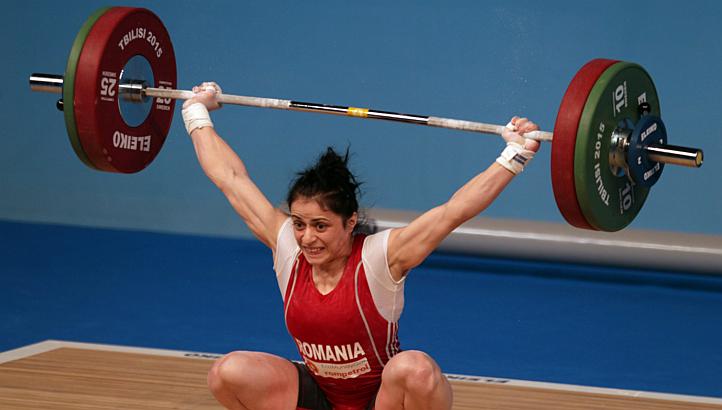 Irina Lepșa, medaliată cu argint și bronz la Europenele de haltere Irina Lepșa, medaliată cu argint și bronz la Europenele de haltere
